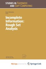 Incomplete Information