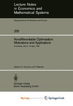 Nondifferentiable Optimization