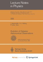 Evolution of Galaxies Astronomical Observations
