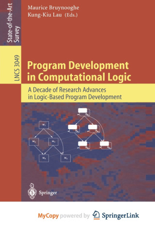 Program Development in Computational Logic