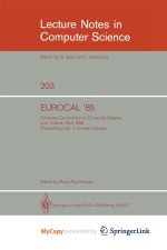 EUROCAL '85. European Conference on Computer Algebra. Linz, Austria, April 1-3, 1985. Proceedings