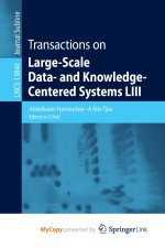 Transactions on Large-Scale Data- and Knowledge-Centered Systems LIII