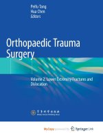 Orthopaedic Trauma Surgery