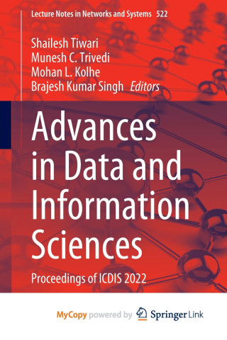 Advances in Data and Information Sciences