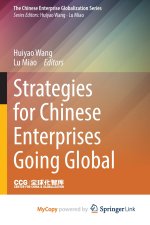 Strategies for Chinese Enterprises Going Global