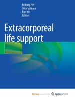 Extracorporeal life support