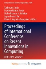 Proceedings of International Conference on Recent Innovations in Computing