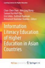 Information Literacy Education of Higher Education in Asian Countries