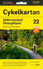 Cykelkartan Blad 22 Södermanland/Östergötland