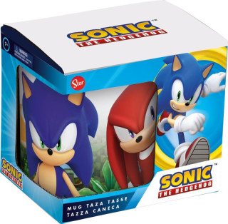 Sonic Hrnek keramickďż˝ - Sonic, Tails a Knuckles 315 ml