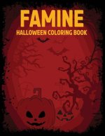 Famine: Famine: Halloween coloring book