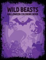 Wild Beasts: Halloween coloring book