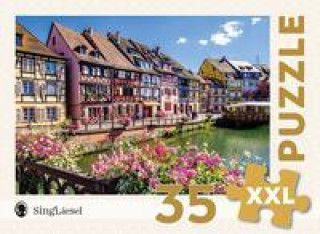 Das SingLiesel-Puzzle für Menschen mit Demenz: Colmar Altstadt