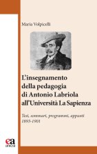 insegnamento della pedagogia di Antonio Labriola all'Università «La Sapienza». Tesi, sommari, programmi, appunti 1893-1901