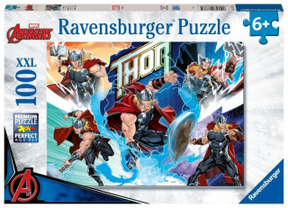 Ravensburger Puzzle - Marvel hero Thor 100 dílků