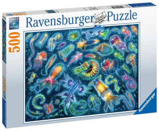 Ravensburger Puzzle - Medúzy 500 dílků
