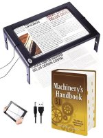 Machinery's Handbook Toolbox and Magnifier Bundle