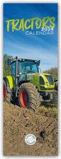 Tractors - Traktoren 2024 - Slimline-Kalender