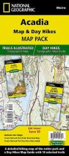 Acadia National Day Hikes and National Park Map [Map Pack Bundle] Map