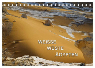 Weisse Wüste Ägypten (Tischkalender 2024 DIN A5 quer), CALVENDO Monatskalender