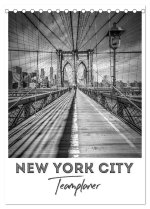 NEW YORK CITY Teamplaner (Tischkalender 2024 DIN A5 hoch), CALVENDO Monatskalender