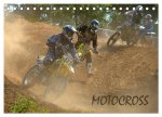 Motocross (Tischkalender 2024 DIN A5 quer), CALVENDO Monatskalender