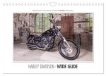 Emotionale Momente: Harley Davidson - Wide Glide (Wandkalender 2024 DIN A4 quer), CALVENDO Monatskalender