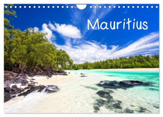 Mauritius (Wandkalender 2024 DIN A4 quer), CALVENDO Monatskalender