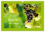 Impressionen aus der Steiermark (Wandkalender 2024 DIN A3 quer), CALVENDO Monatskalender