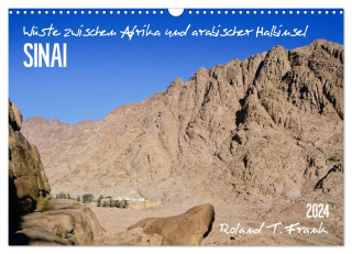 Sinai-Wüste (Wandkalender 2024 DIN A3 quer), CALVENDO Monatskalender