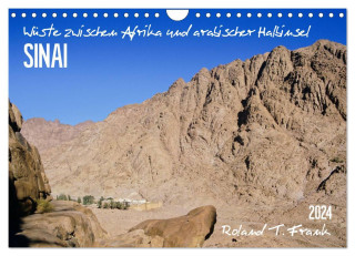 Sinai-Wüste (Wandkalender 2024 DIN A4 quer), CALVENDO Monatskalender