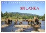 Sri Lanka (Tischkalender 2024 DIN A5 quer), CALVENDO Monatskalender