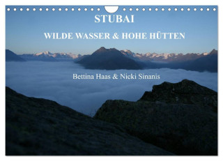STUBAI - Wilde Wasser & Hohe Höhen (Wandkalender 2024 DIN A4 quer), CALVENDO Monatskalender