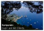 Kampanien ? Capri und der Cilento (Wandkalender 2024 DIN A4 quer), CALVENDO Monatskalender