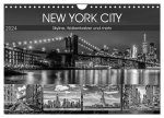 NEW YORK CITY Skyline, Wolkenkratzer und mehr (Wandkalender 2024 DIN A4 quer), CALVENDO Monatskalender