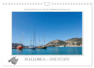 Emotionale Momente: Mallorca - der Süden. (Wandkalender 2024 DIN A4 quer), CALVENDO Monatskalender