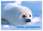 Arktis und Antarktis (Wandkalender 2024 DIN A3 quer), CALVENDO Monatskalender