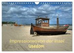 Impressionen von der Insel Usedom (Wandkalender 2024 DIN A4 quer), CALVENDO Monatskalender