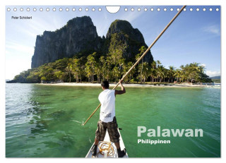 Palawan (Wandkalender 2024 DIN A4 quer), CALVENDO Monatskalender