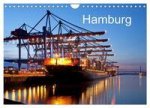 Hamburg (Wandkalender 2024 DIN A4 quer), CALVENDO Monatskalender