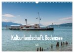 Kulturlandschaft Bodensee - Teil I (Wandkalender 2024 DIN A3 quer), CALVENDO Monatskalender