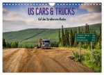US Cars & Trucks in Alaska (Wandkalender 2024 DIN A4 quer), CALVENDO Monatskalender