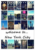 welcome to New York City (Tischkalender 2024 DIN A5 hoch), CALVENDO Monatskalender