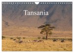 Tansania (Wandkalender 2024 DIN A4 quer), CALVENDO Monatskalender
