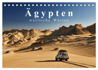 Ägypten ? westliche Wüsten (Tischkalender 2024 DIN A5 quer), CALVENDO Monatskalender