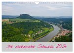 Die sächsische Schweiz 2024 (Wandkalender 2024 DIN A4 quer), CALVENDO Monatskalender