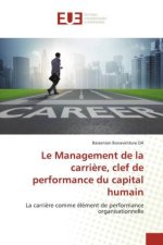 Le Management de la carri?re, clef de performance du capital humain
