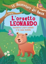 orsetto Leonardo incontra i fiori volanti e la casa mobile
