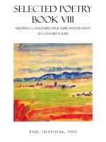 Selected Poetry Book Viii: Neutrino Canzonieri Epigramme Investigation