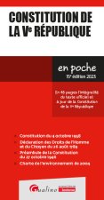 Constitution de la Ve République, 15ème édition
